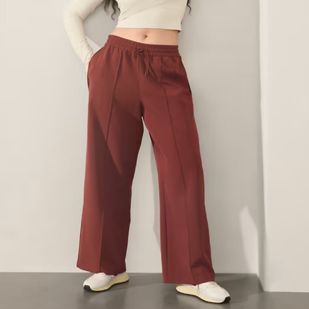 NWT Athleta Endeavor High Rise Relaxed Pant Size Medium Tall